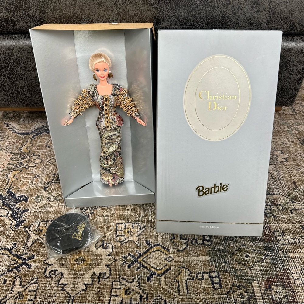 Christian Dior limited Edition Barbie Doll brand new in box vintage 1995
